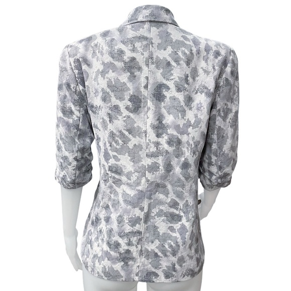 Coldwater Creek Sketched Boyfriend Blazer - Picture 4 of 9